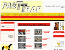 Tablet Screenshot of fasttrap.net